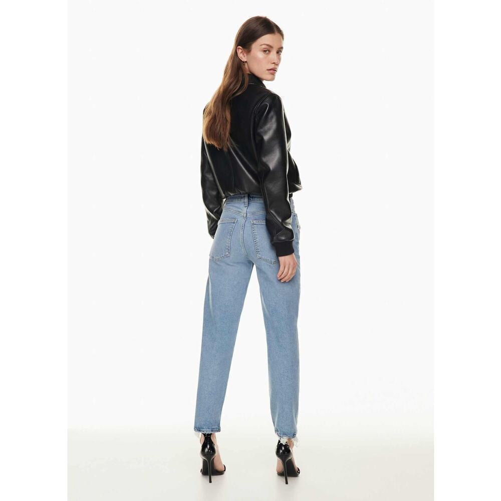 AGOLDE Kye Mid rise Straight Leg Crop Jean in size 24 Forseen Wash